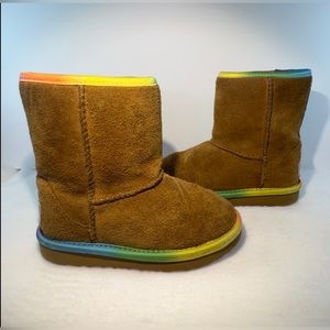 UGG Australia Kids Classic Short II Rainbow SN1019699 Size 10 Toddler/Girls